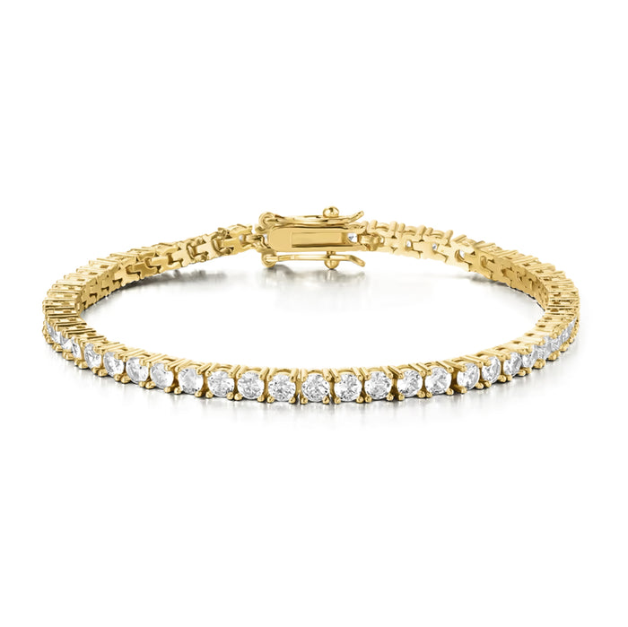 Tennis Bracelet 4mm - Gold
